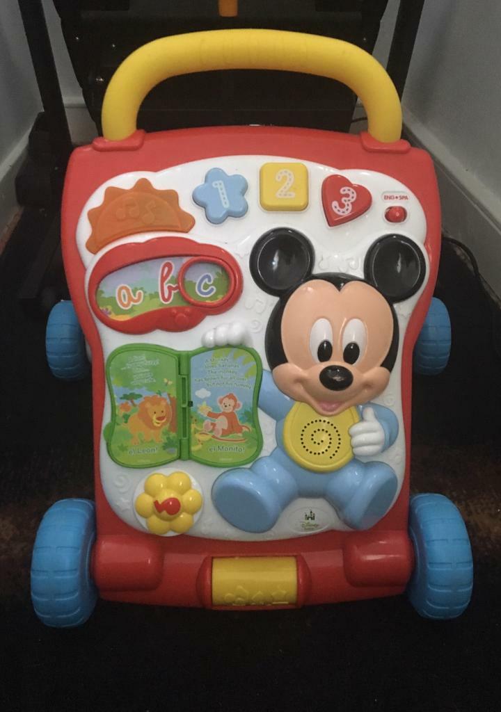 mickey mouse walker and rocker